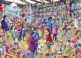 GIBSONS Puzzle Stará cukrárna