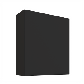 Horní skříňka Aria 80 G-90 2F Barva korpusu: Černá, Barva dvířek: BL - Black AFM