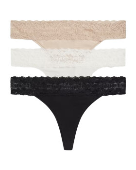 Dámská bavlněná tanga Tommy Hilfiger UW06337