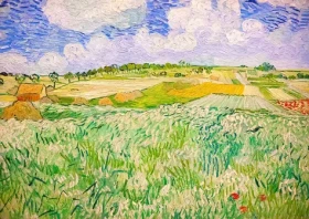 ENJOY Puzzle Vincent Van Gogh: Krajina v Auvers