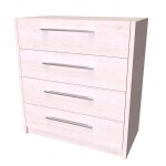 Nábytek Mikulík Komoda MIA 1 ROZMĚR: (š/v/hl.) 60 x 86 x 40 cm