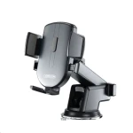 Joyroom JR-OK3 Držák telefonu do auta s teleskopickým ramenem černá / pro telefony se šířkou 60-87mm / přísavka (6941237104120)