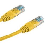 Premiumcord sp6utp100Y Patch, UTP RJ45-RJ45 level CAT6, 10m, žlutý