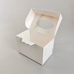 Cake star krabička na 2ks cupcakes nebo dezerty bez vložky 16 x 10 x 10 cm