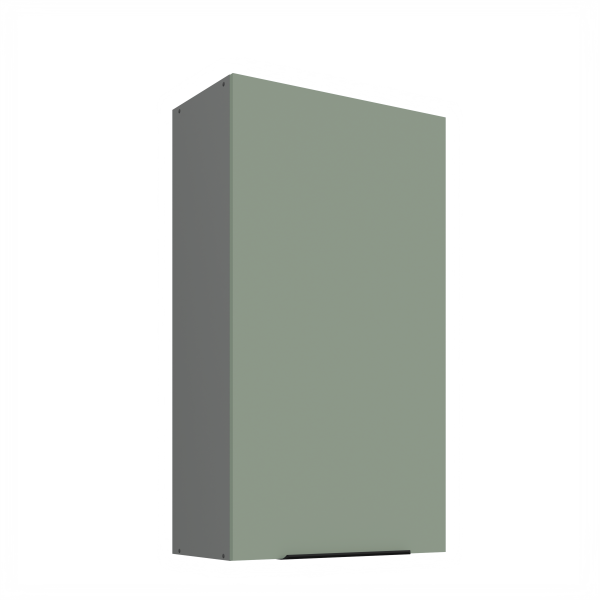 Horní skříňka Aria ANT 60 G-108 1F Barva korpusu: Antracit, Barva dvířek: SA - Aquamarine AFM