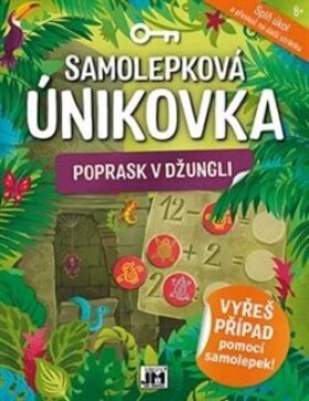 Samolepková únikovka Poprask džungli