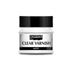 Pentart lak na ředidlové bázi 50 ml matný