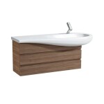 Laufen - Il Bagno Alessi One Nábytkové umyvadlo 120x50 cm, s 1 otvorem pro baterii, s LCC, bílá H8149744001041