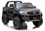 Mamido Dětské elektrické autíčko Toyota Hilux 4x4 lakované černé