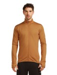 Pánská merino mikina ICEBREAKER Mens 300 RealFleece Descend LS Zip, Trail velikost: M