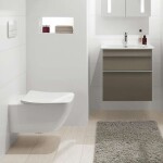 VILLEROY & BOCH - Venticello Závěsné WC se sedátkem SoftClosing, DirectFlush, CeramicPlus, alpská bílá 4611RSR1