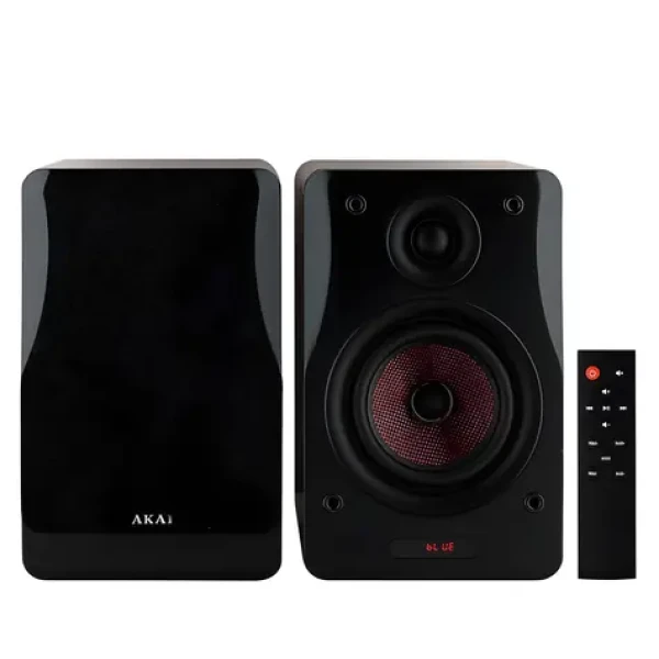 AKAI AHS-600A černá / Aktivní reproduktory / Bluetooth 5.1 / 60W RMS / FM / dálkové ovládání