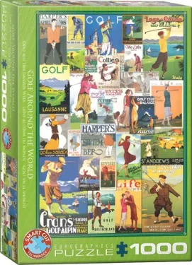 EUROGRAPHICS Puzzle Světový golf