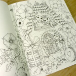 Fairy Touch of Magic, umělecké antistresové omalovánky, AJ, Klára Marková