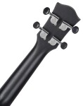 Cascha HH 2262 Premium Mahogany Ukulele Set Black