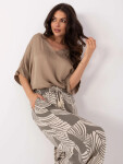 Kalhoty D73771M62237G khaki M