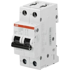 ABB 2CDS272061R0277 S202M-K2UC elektrický jistič 2pólový