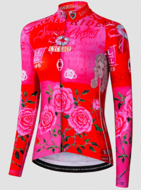 Cyklodres CYCOLOGY Zadie, dámský, dlouhý rukáv (Motiv Zadie, velikost XL)