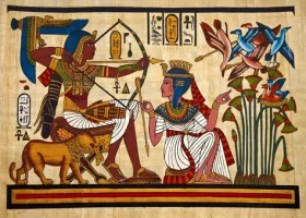 GRAFIKA Puzzle Egyptský papyrus