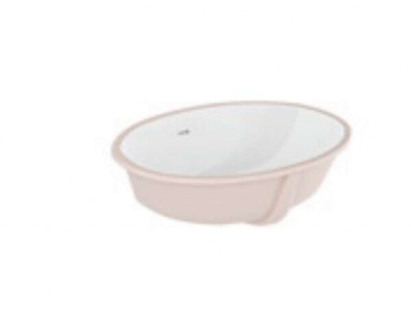 KLUDI - Resa Umývátko, 50x41 cm, bez přepadu, lesklá bílá 59W0243