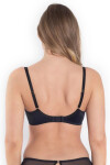 Dámská podprsenka Perla A143 black - Samanta černá 90/C