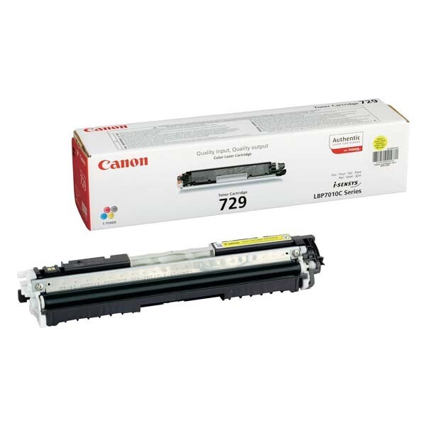 Canon toner CRG-729Y Yellow (CRG729Y) (4367B002)