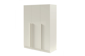 Šatní skříň Braga BR2 - Se zásuvkami Barva korpusu: Kašmír, Úchytky: Plastové - základní