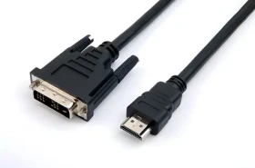 TB Touch HDMI-DVI (24+1) černá / Propojovací kabel / Pozlacené konektory / HDMI 1.4 / 1,8 m (AKTBXVH1PDVI18B)