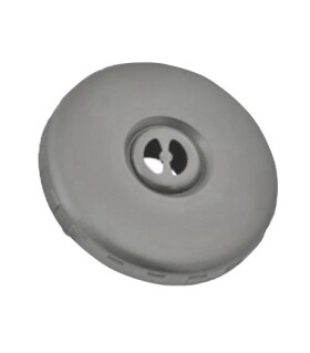 Neptun krytka s mřížkou k ABS trysce 1/2" vnější závit - Světle šedá