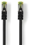 Nedis CAT7 S/FTP černá / Síťový kabel / RJ45 - RJ45 / 0,25 m / LSZH (CCGL85420BK025)