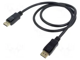 Goobay DisplayPort 2.1 černá / Kabel / DisplayPort - DisplayPort / 16K/60Hz / 80 Gbps / 1 m (74759)