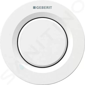 GEBERIT - Splachovací systémy Oddálené ovládání typ 01, pneumatické, pro 1 množství splachování, alpská bílá 116.040.11.1