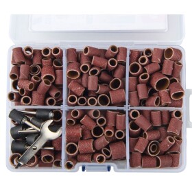 EXTOL PREMIUM 8803760 Nástavce na brusku, brusné válce, sada 350ks, st. 3,2mm