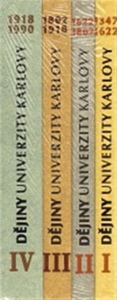 Dějiny Univerzity Karlovy I-IV (soubor) - kolektiv autorů