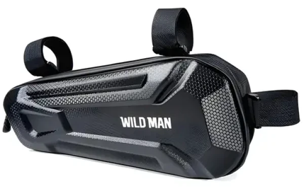 WILD MAN XT9 XL černá / Brašna na rám kola / 3,5 l / PU + EVA / suchý zip (X9)