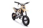 Mamido Dětská elektrická motorka Cross 350W 36V béžová