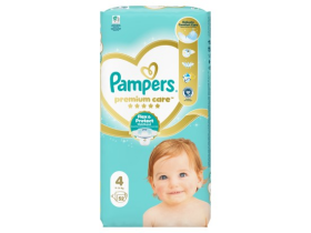 Pampers Premium Care, vel. 4, 52 ks