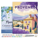 Malování podle čísel - Vintage Provence na rámu 40x50cm