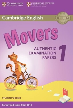 Cambridge English Movers 1 for Revised Exam from 2018 Student´s Book - kolektiv autorů