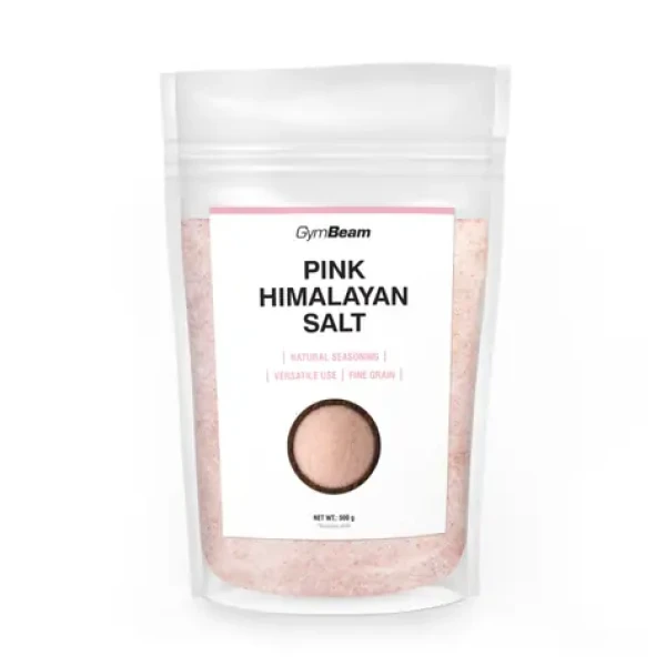 Růžová Himalájská sůl 500g - jemná - GymBeam (500 g) (48913-1-500g)