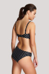 Vrchní díl plavek Swimwear Anya Spot Bandeau Bikini black/white SW1013 75E