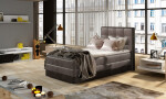 Boxspring Aster 90 látka: Monolith 37/Monolith 84, Varianta: Levá