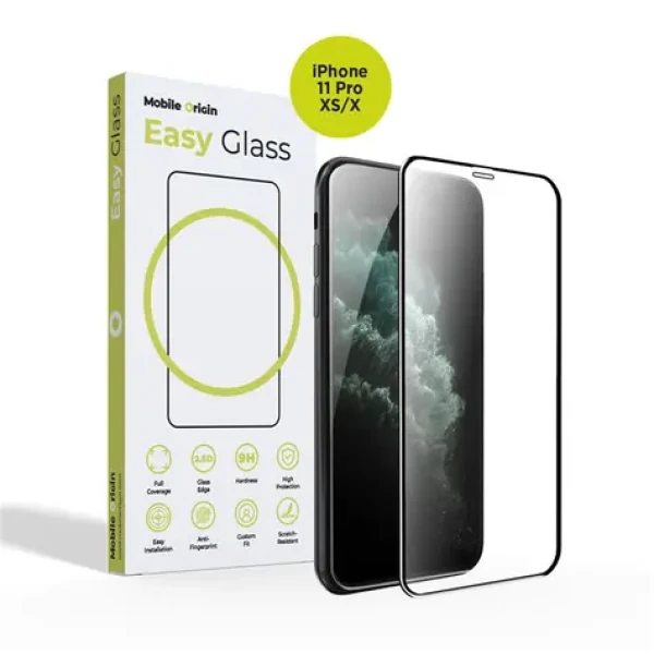 Mobile Origin EasyGlass ochranné sklo pro Apple iPhone 11 Pro/XS/X (FRL-EG-11Pro)