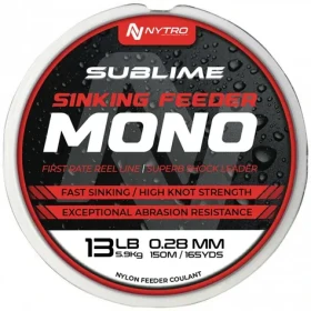Nytro Vlasec Sublime Sinking Feeder Mono 150m 0,33mm (20600031)