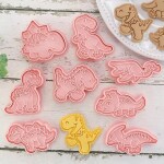 Dortisimo Plastové vypichovače Dinosauři (8 ks)