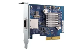 QNAP QXG-10G1T 10GbE síťová karta / rozšiřující karta pro NAS i PC / PCIe 3.0x4 (QXG-10G1T)
