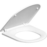 CERANO - WC sedátko Toluco - Slim/SoftClose - PP plast - bílá lesklá - 36,2x3,4x42,8 CER-667772