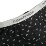 Pánské trenýrky 110991 4R576 35221 černé potiskem Emporio Armani