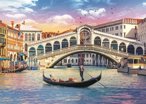 Trefl - Puzzle - Most Rialto, Benátky