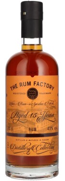 The Rum Factory 15y 43% 0,7 l (holá láhev)